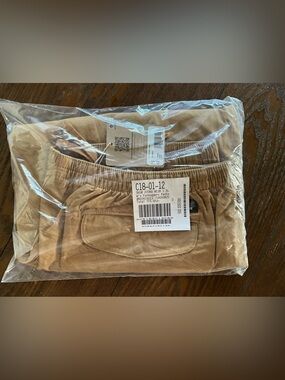 PATAGONIA WOMENS FUNHOGGERS Tan Utility Pocket Joggers